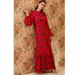 The Vampire’s Wife The Gypsy Floral Maxi Dress Size US 2 UK 6 Photo 12