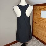 Athleta Brookfield Racerback Athletic Mini Dress Black Extra Small XS Laser Cut Photo 2