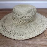 Silver Wave Boho Handmade Crochet Wide Brim Summer Hat Photo 0