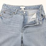H&M  Jeans Womens 8 High Rise Light Wash Barrel Leg Grunge Minimal Y2K Capsule Photo 6