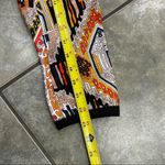 Trina Turk  Womens Silk Blazer Tribal Diamond Moderna Sz 10 Southwestern Boho EUC Photo 9