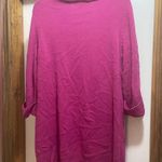 Style & Co  sweater dress XL pink 3/4 sleeve OBO Photo 1