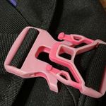 Adidas  Black Sling Backpack with Pink Accents Photo 9