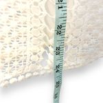 AQUA  white pintelle top size small Photo 4