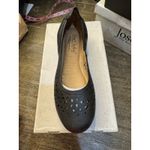 Josef Seibel Pippa Ballet Flat Womens Shoes Size EU 36 US 5.5 Die Cut Black Black Photo 1