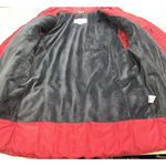 Calvin Klein  Down Lined Puffer Jacket Hooded Women's Medium Red Photo 5