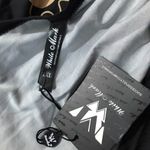 WHITE MARK 3/4 Sleeve Asymmetrical Black Printed Tunic NWT 1XL Size 1X Photo 6