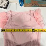 SheIn Pink Square-neck Pleated Maxi Dress Cosplay Wicked Glinda Womens XS Photo 4