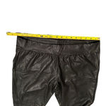 Commando Size XL Faux Leather Jogger Pants Black Closet Staple Baddie Classic Photo 9