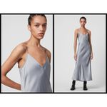 ALLSAINTS 💕💕 Tierney Silk Blend Satin Slip Dress Photo 9