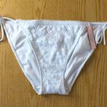 Victoria's Secret New Victoria’s Secret Vintage Crocheted Bikini Swimsuit Bottoms White Medium Photo 0