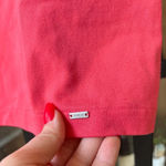 Wolford Cami Tank Top sleeveless square neck tee coral red spaghetti straps Size M Photo 1