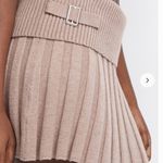 Source Unknown  Ribbed Knit Skater Skirt - Soft Pink Photo 10