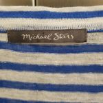 Michael Stars 💕💕 Long Sleeve Striped T-Shirt ~ Blue & White Stripes Photo 6