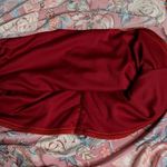 Rabbit Rabbit Rabbit Floral Dress Short Sleeve Boatneck 16 New Red Photo 6