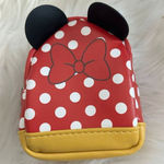 Disney  Minnie Mouse Bow Miniature Backpack Keychain Clip Photo 0