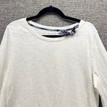 Talbots Womans Shirt Size XL Long Sleeve Preppy Casual Basic Summer Soft Comfy Photo 2