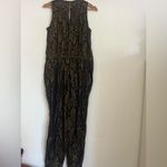 Old Navy Black and Gold Maxi Dress Photo 5