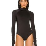 Anthropologie New. We Are HAH black 1-piece swim/bodysuit. Retails $240. Large Photo 4
