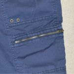 Sonoma  | Navy Drawstring Cropped Cargo Pants | Size 14 Photo 6
