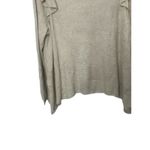 Lane Bryant  Oatmeal Heather Long Ruffle-Sleeve Sweater Women's 26/28 Photo 2