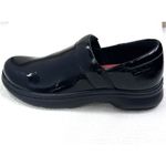  Clarks Pro Gem Clog Slip Resistant Womens 9M Black Patent Comfy‎ Workwear Photo 4