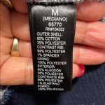 Ambiance Blue Heathered Pea Coat Size M Photo 6