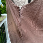 HOUSE of Harlow 1960 x REVOLVE Beige brown satin long keyhole maxi dress Sz XL Photo 9