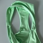 H&M Sage Green Mojito Bikini Bathing Suit with High-Cut V-Front / Small Photo 9