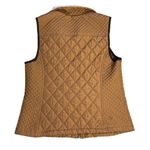 G.H Bass & Co. Tan Quilted Sleeveless Puffer Zip Up Vest Brown Size undefined Photo 2
