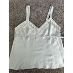 vintage marks & spencer silky stain lace trim tank top camisole size 14 White Size L Photo 9