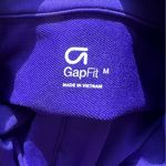 GAPFit Women’s Medium Full-Zip Deep Blue Activewear Jacket Athletic Photo 3