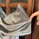 Likely  Driggs Velvet Midi Dress in Pewter Photo 3