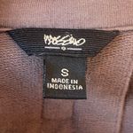 Buttons Casual blazer relaxed style in brown size small  Photo 4