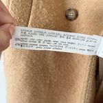 ZARA Double Breasted Button Down Peacoat in Camel Photo 9