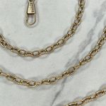 Gold Tone Chain Purse Strap Replacement Crossbody Shoulder Handbag 46" ✨ Photo 6