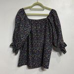 Mr. Hank Blue Yellow Floral Patchwork 70's Vintage 2 Photo 1