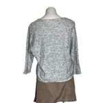 Chico's  Sweater Top Black White Cardigan 2 Pieces Size 0 Small Photo 3