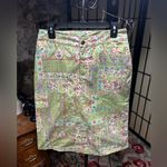 Boston Proper VNT Deadstock  RONA Floral Paisley Rhinestone Pencil Skirt: Size 8 Photo 1