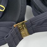 Bleu Rod Beattie Bikini Top Size 40 D NWT Black Shirred Underwire D Cup Swim Photo 10