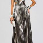 Retrofete Dracey maxi dress L Silver Size L Photo 0