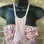 Free People Boho Printed Halter Top Medium Photo 5