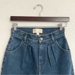 Current/Elliott C/E Current Elliott Womens Jeans Denim Blue 90’s Mom Style Pleated Front Size 26 Photo 2