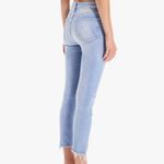 MOTHER Denim Mother The Stunner Zip Ankle Step Chew in Poisoned Petals Size 28 Photo 2