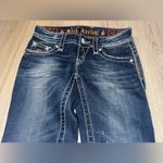Rock Revival  Jen skinny Women's Blue Jeans denim Photo 4