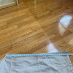 ZARA  high waisted beige baggy cargo pants jeans cotton wide legs Sz M Photo 10