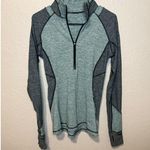 Lululemon  Striped Quarter Zip Pullover Top Athletic Activewear Size 6 Photo 0