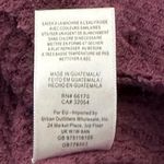 We The Free Waffle Knit Top Womens M Purple Cowl Neck Long Sleeve Slouchy Cozy Photo 6