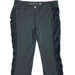 Victoria's Secret Victoria’s Secret Sport black high waist crop leggings  with side ruching large Photo 0