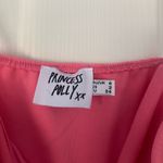 Princess Polly  Pink Asymmetrical Neckline Bodysuit Photo 4